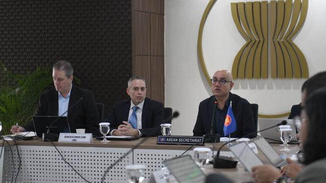On 4 February, the ASEAN Secretariat and ADB organized a joint consultative meeting with the BIMP-EAGA Facilitation Centre, the Centre for the IMT-GT, and the GMS Secretariat in Jakarta. Photo courtesy of ASEAN Secretariat.